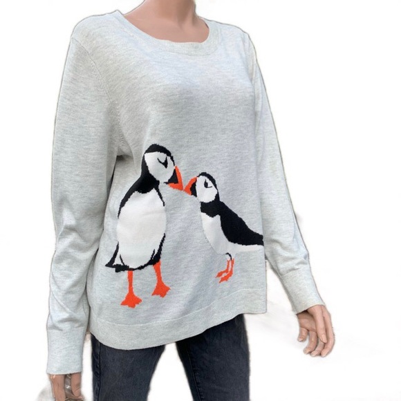 loft penguin sweater